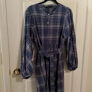 Dress, Madras checked